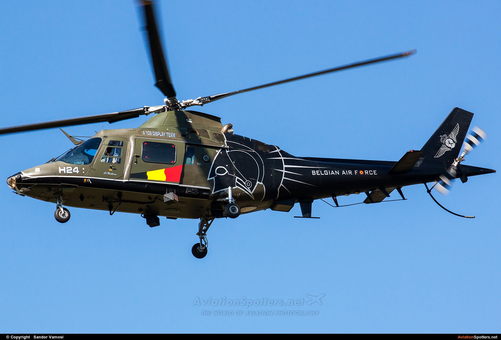 Belgium - Air Force  -  A-109HO  (H24) By Sandor Vamosi (ALEX67)