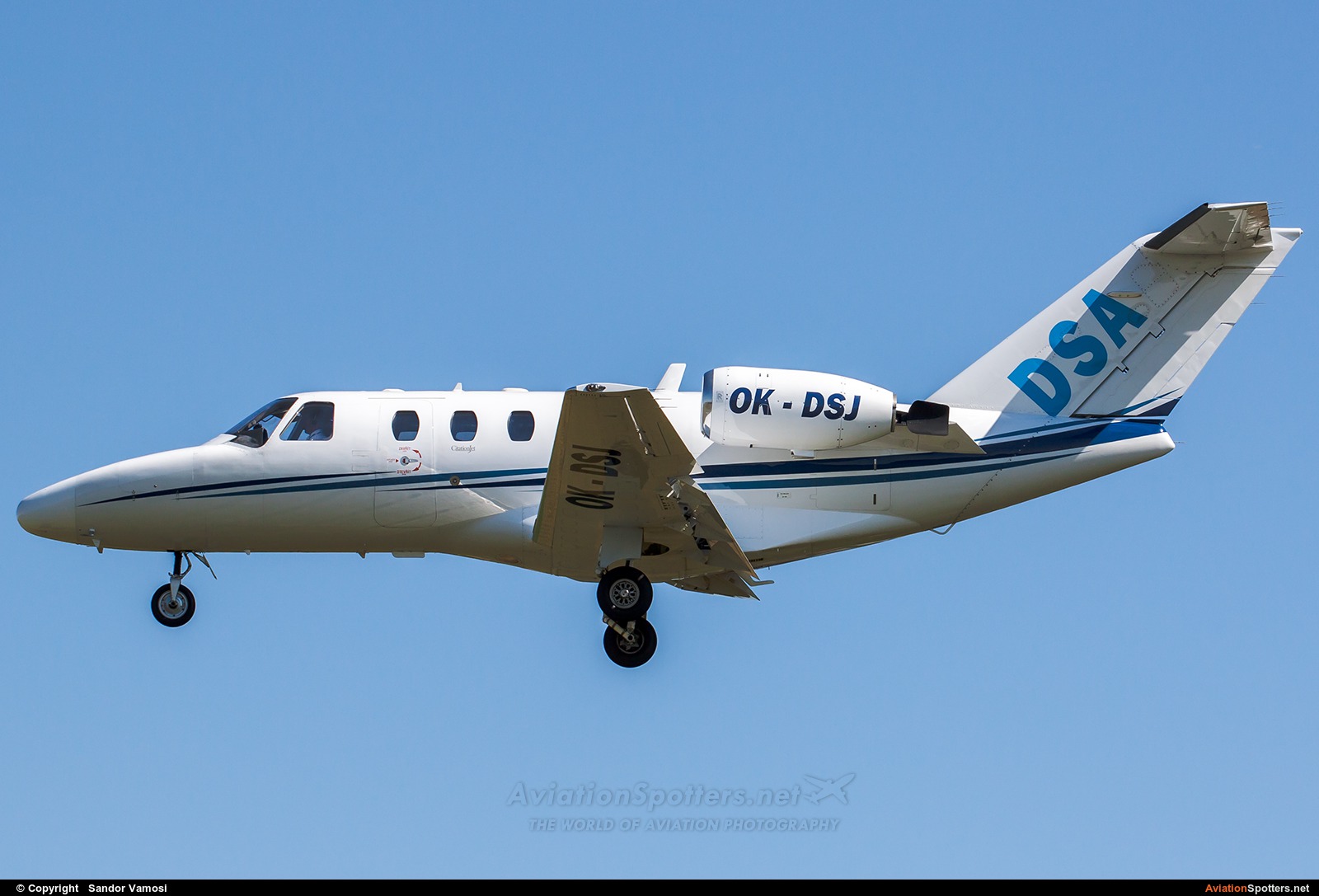 DSA - Delta System Air  -  525 CitationJet  (OK-DSJ) By Sandor Vamosi (ALEX67)