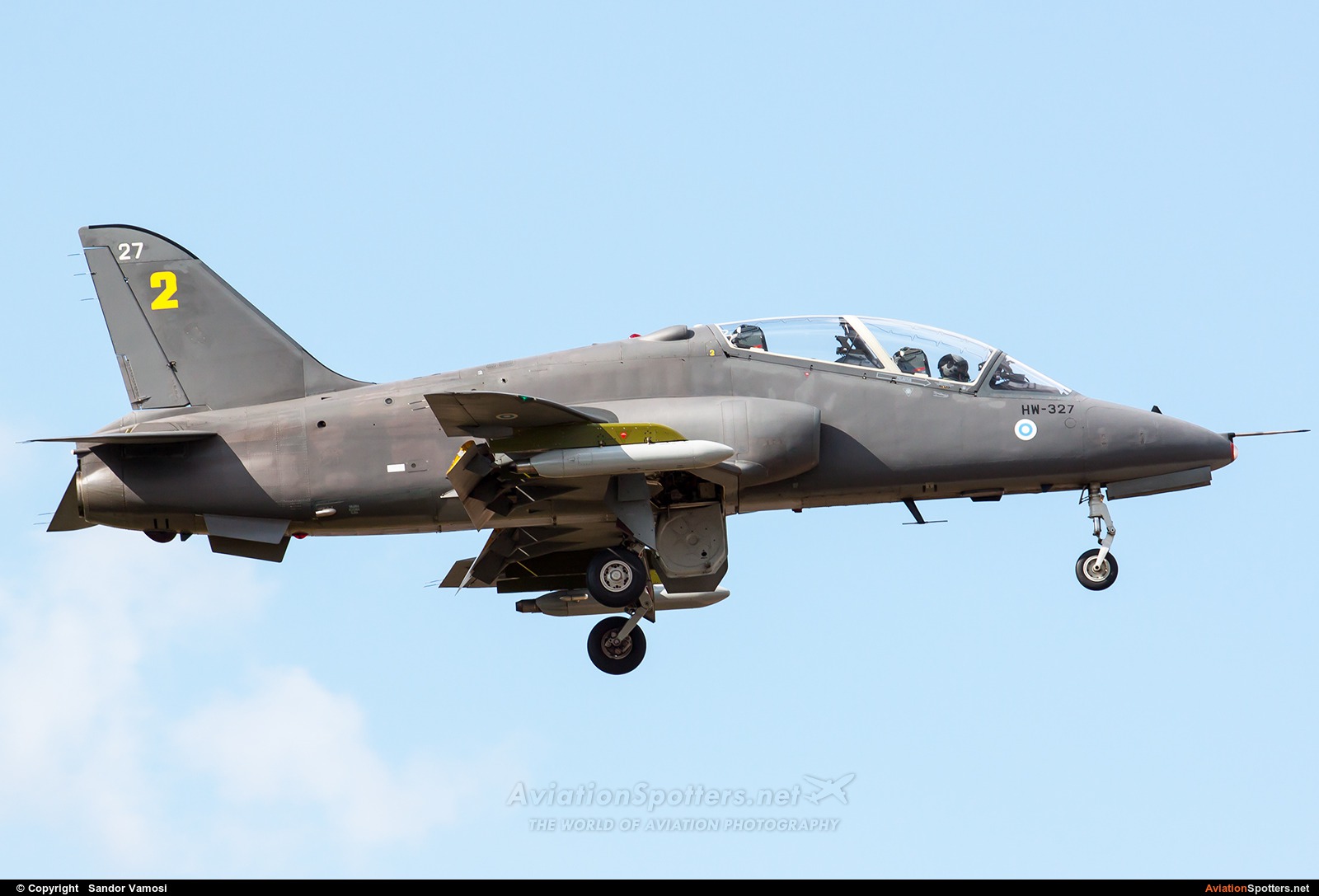 Finland - Air Force  -  Hawk 51  (HW-327) By Sandor Vamosi (ALEX67)