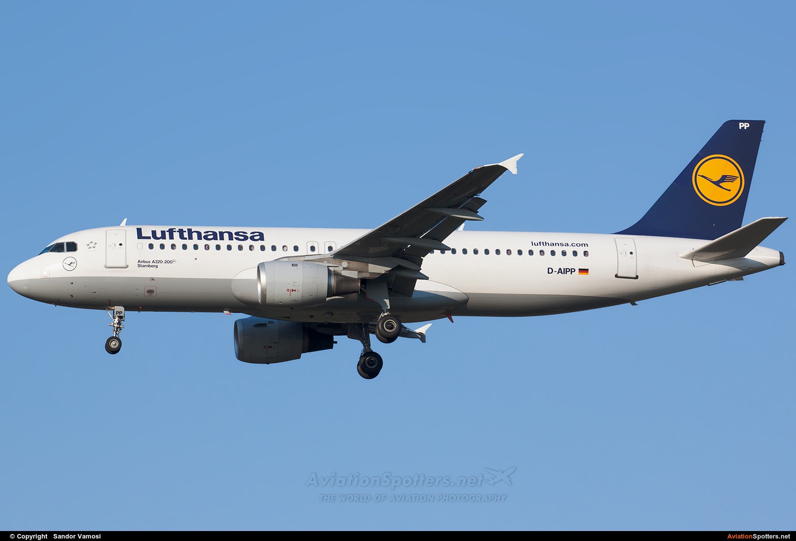 Lufthansa  -  A320  (D-AIPP) By Sandor Vamosi (ALEX67)