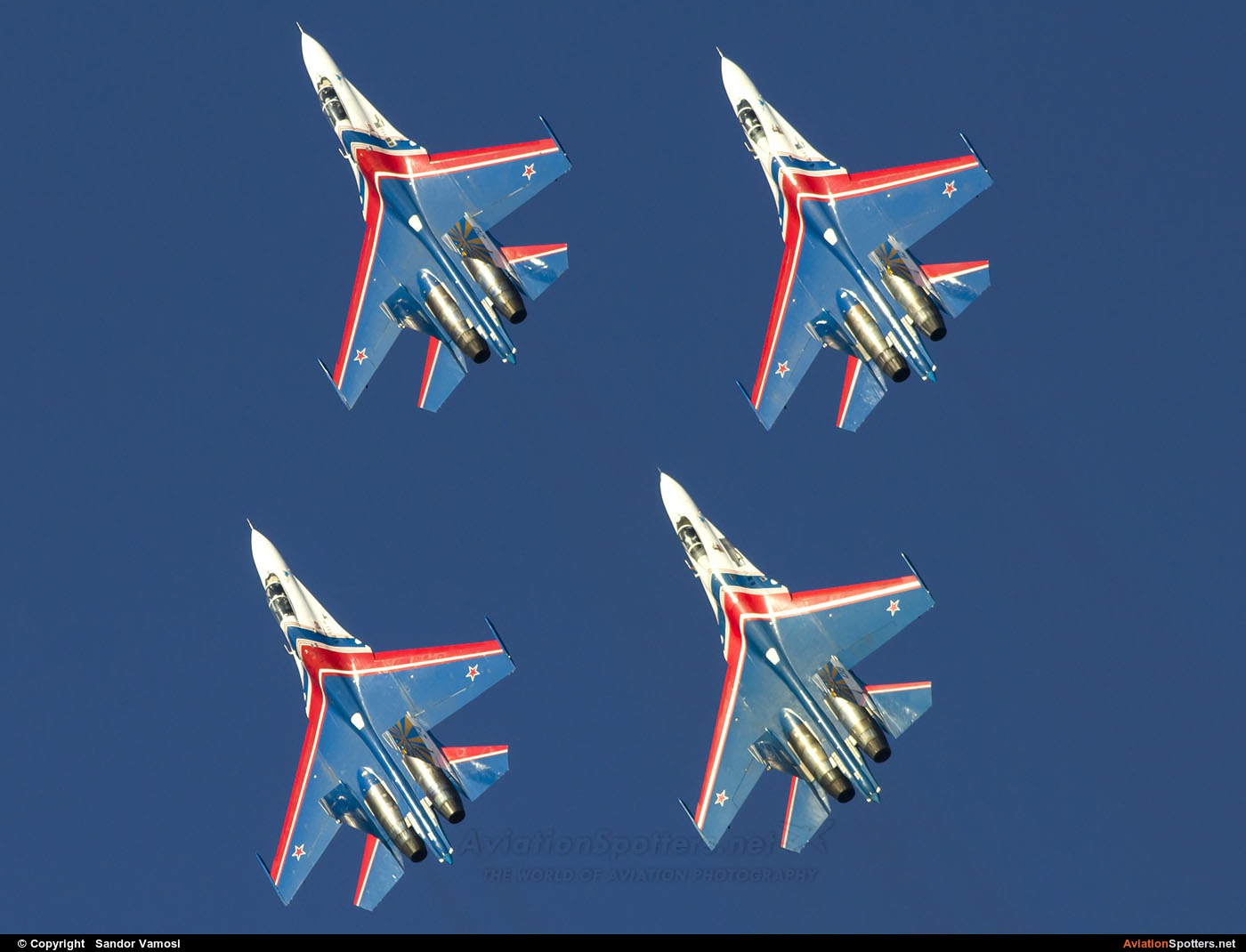 Russia - Air Force : Russian Knights  -  Su-27UB  (24 ) By Sandor Vamosi (ALEX67)