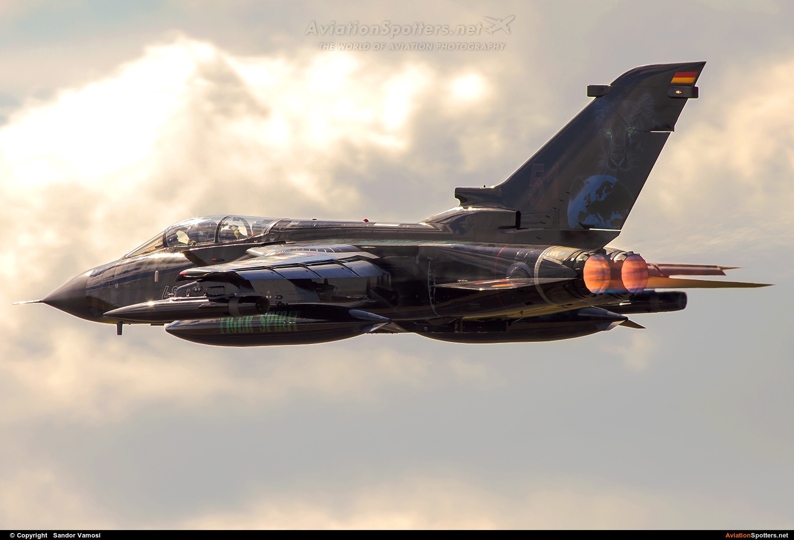 Germany - Air Force  -  Tornado - ECR  (4628) By Sandor Vamosi (ALEX67)