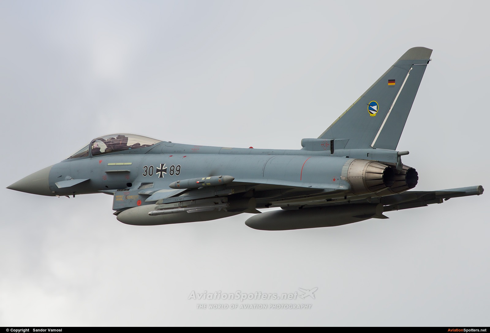 Germany - Air Force  -  EF-2000 Typhoon S  (3089) By Sandor Vamosi (ALEX67)