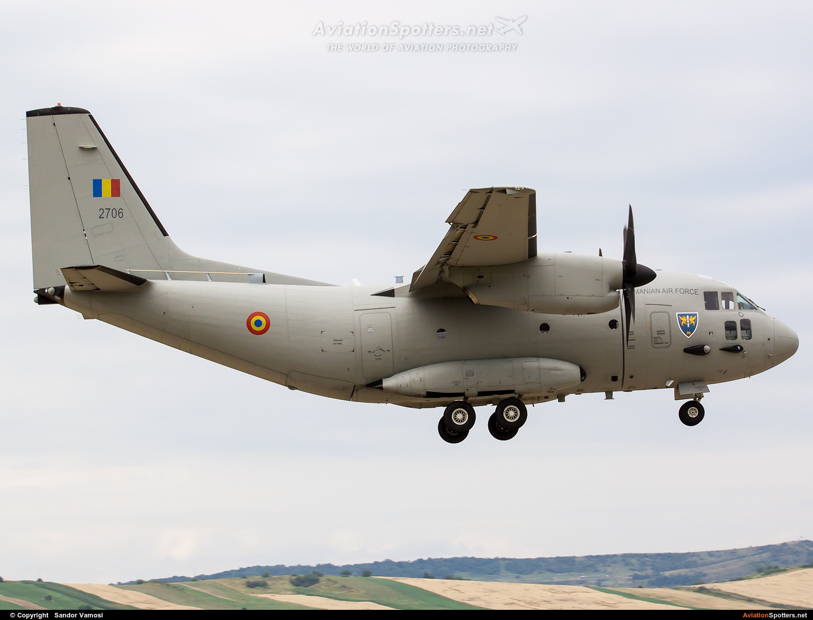 Romania - Air Force  -  C-27J Spartan  (2706) By Sandor Vamosi (ALEX67)
