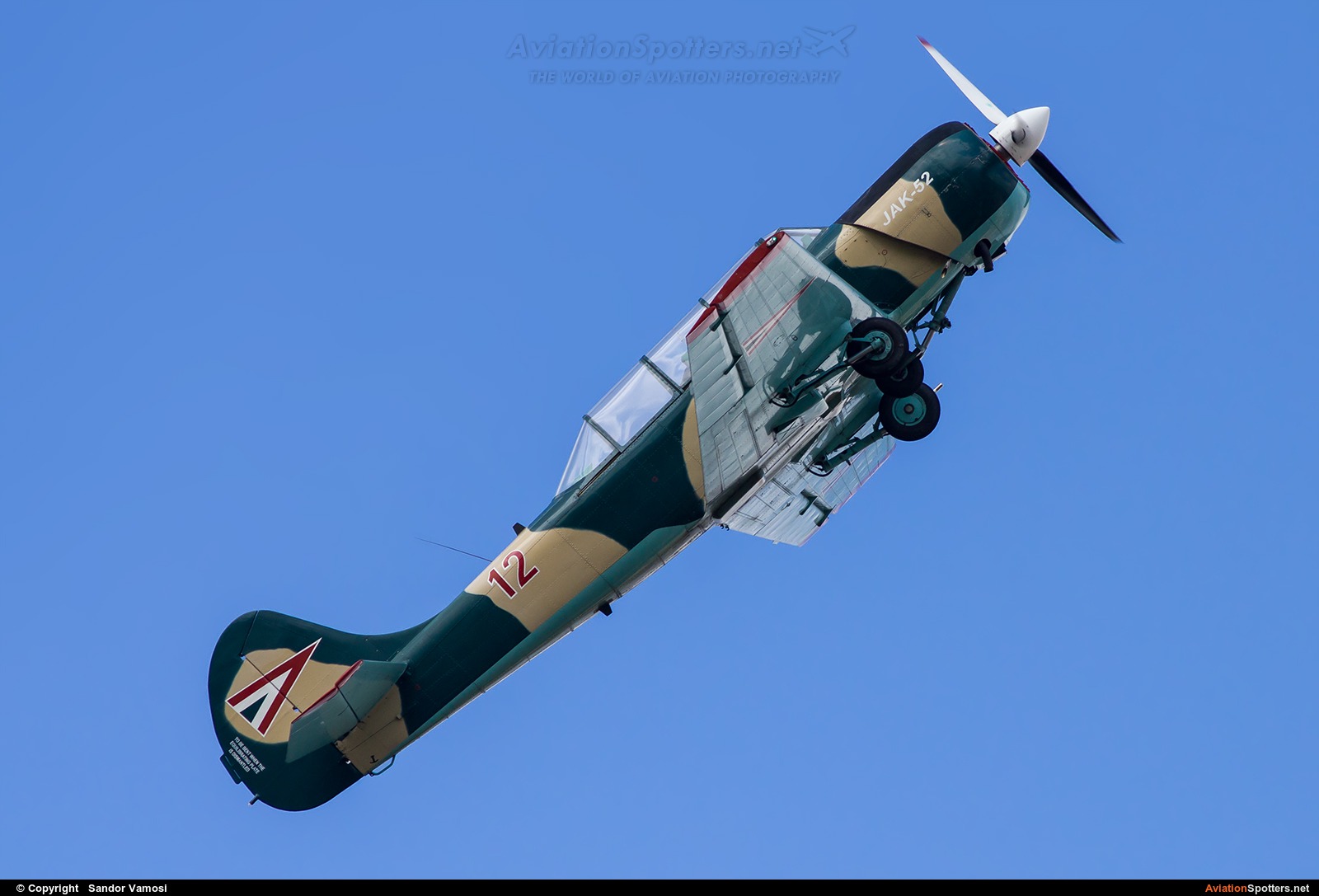 Hungary - Air Force  -  Yak-52  (12) By Sandor Vamosi (ALEX67)