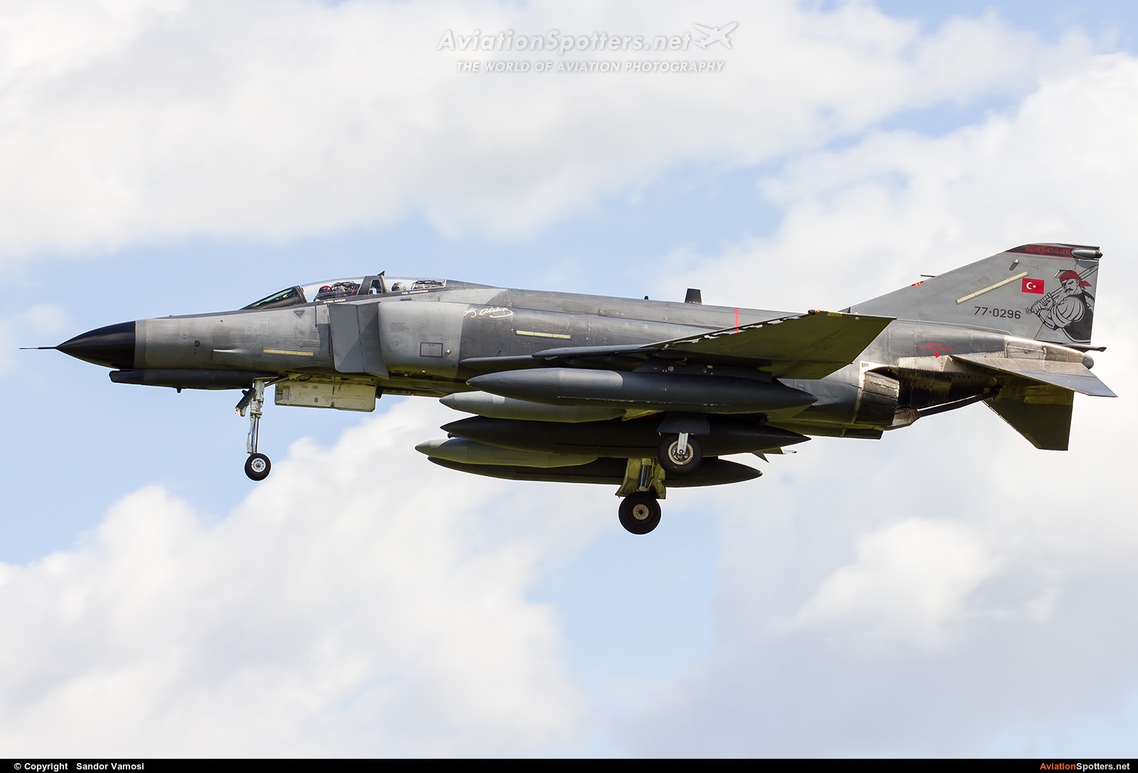 Turkey - Air Force  -  F-4E Terminator  (77-0296) By Sandor Vamosi (ALEX67)
