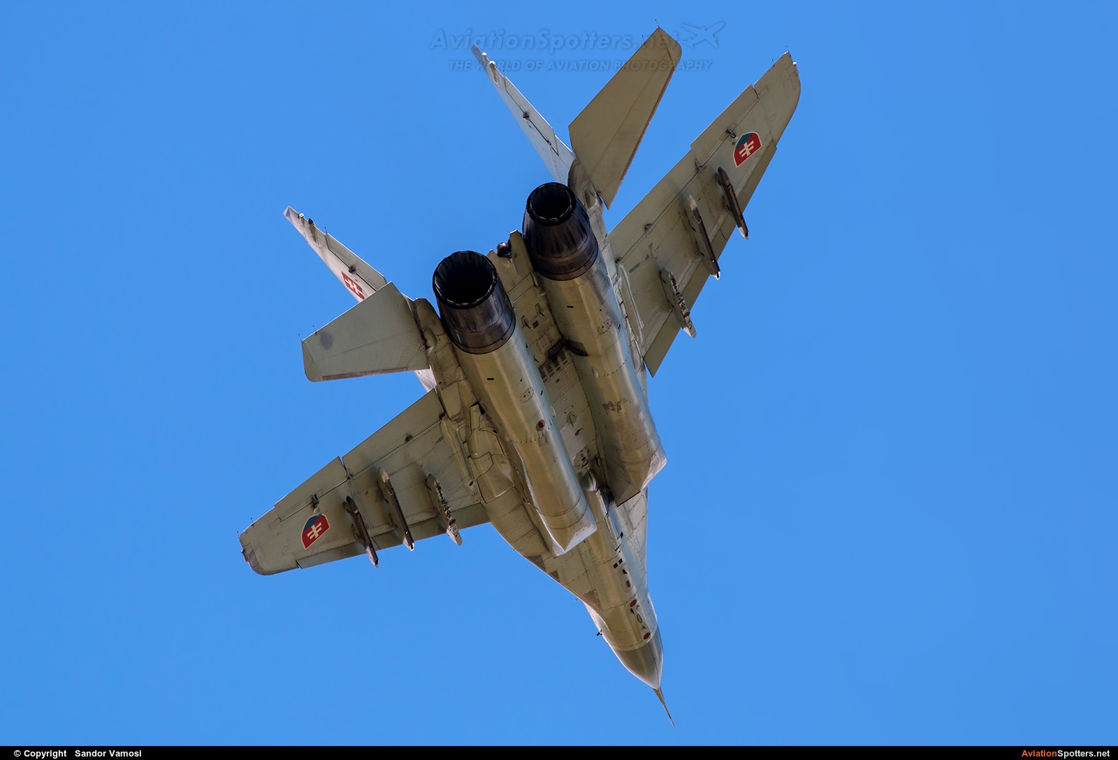 Slovakia - Air Force  -  MiG-29AS  (3911) By Sandor Vamosi (ALEX67)