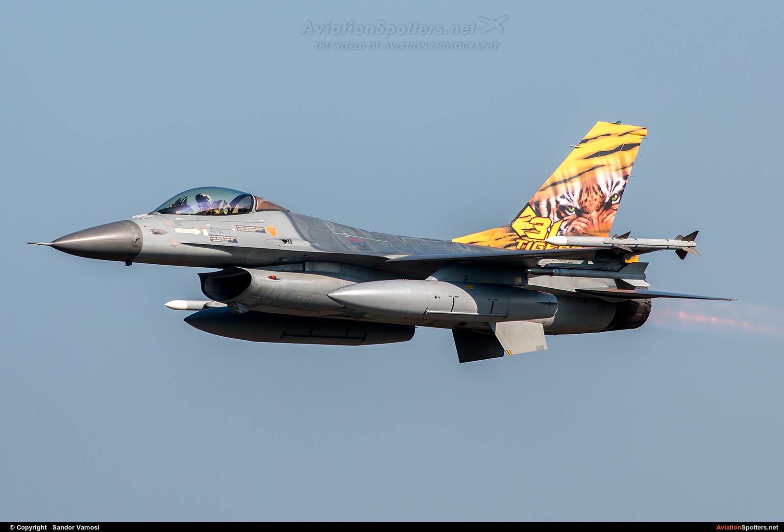 Belgium - Air Force  -  F-16AM Fighting Falcon  (FA-106) By Sandor Vamosi (ALEX67)