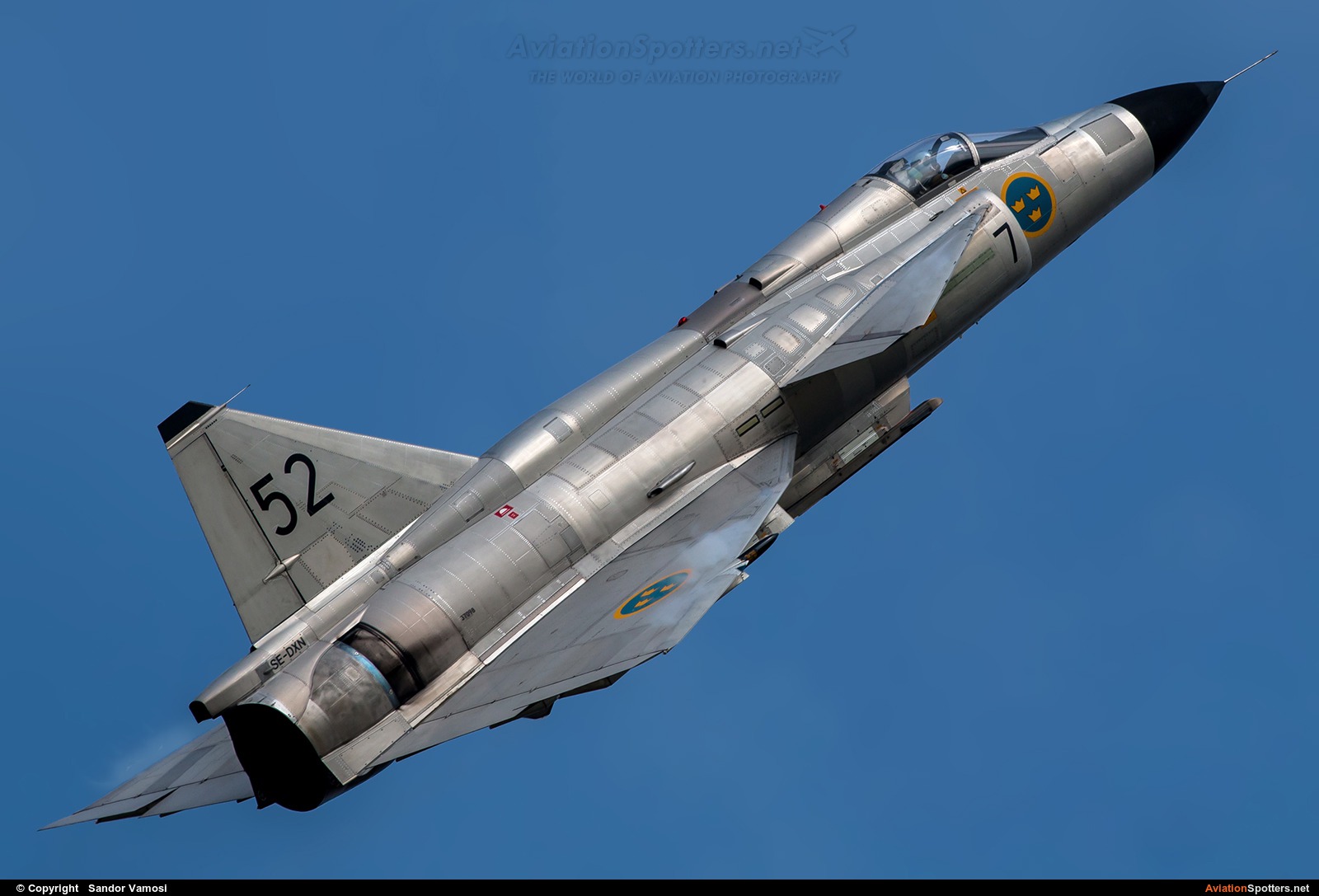 Swedish Air Force Historic Flight  -  AJS 37 Viggen  (SE-DXN ) By Sandor Vamosi (ALEX67)