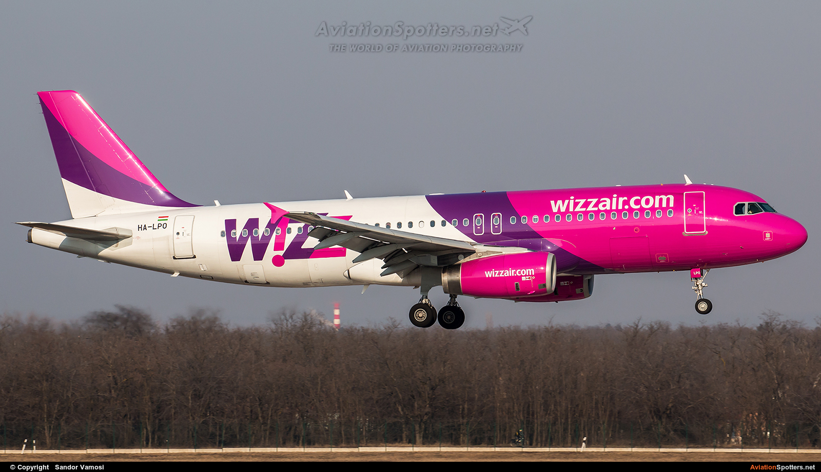 Wizz Air  -  A320-232  (HA-LPO) By Sandor Vamosi (ALEX67)