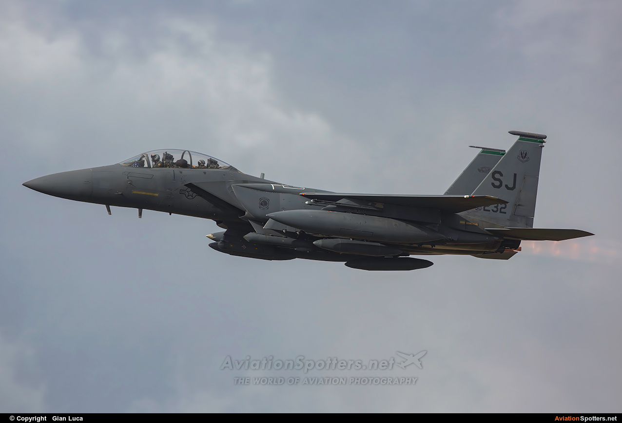 USA - Air Force  -  F-15E Strike Eagle  (90-0232) By Onnis G.Luca Sardegna Spotters (Onnis84)