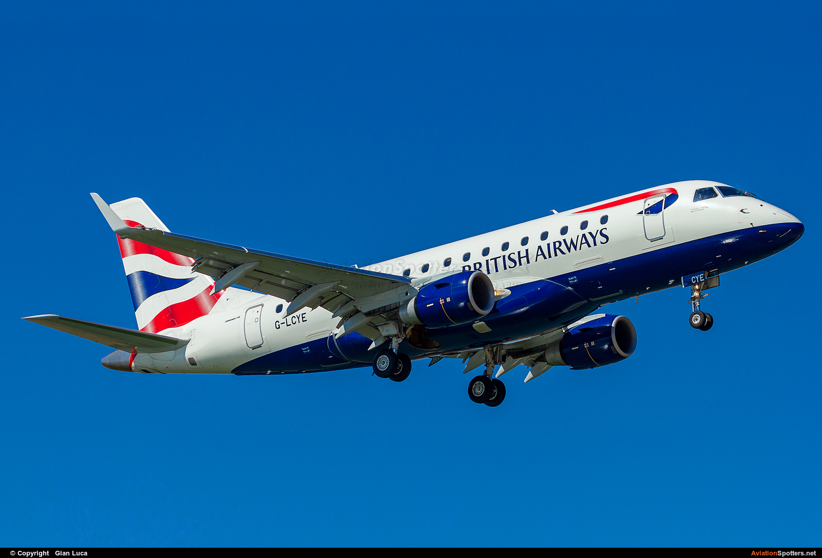 British Airways  -  170  (G-LCYE) By Onnis G.Luca Sardegna Spotters (Onnis84)