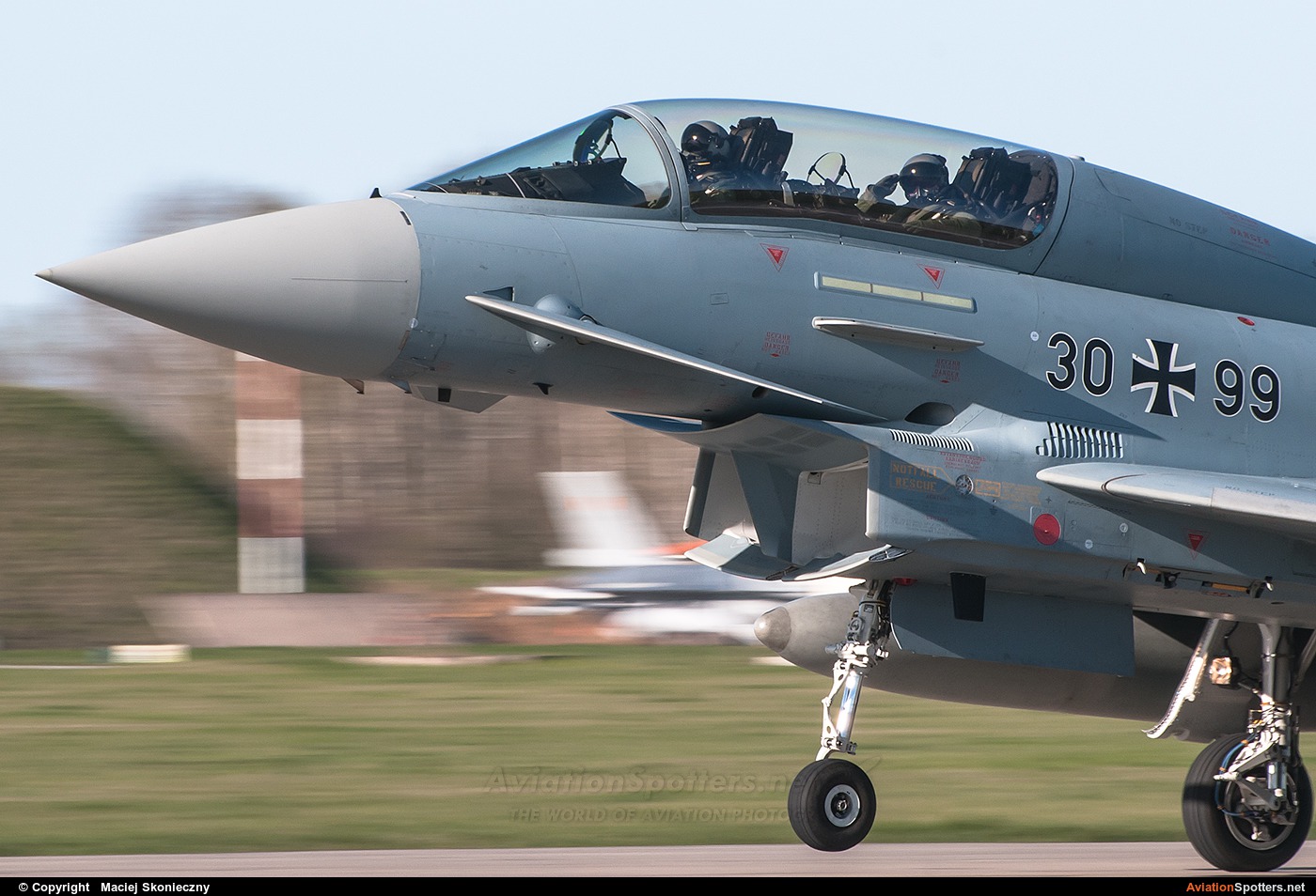 Germany - Air Force  -  EF-2000 Typhoon T  (30+99) By Maciej Skonieczny (Maciej Skonieczny)