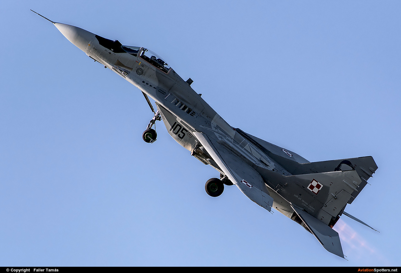 Poland - Air Force  -  MiG-29A  (105) By Faller Tamás (fallto78)