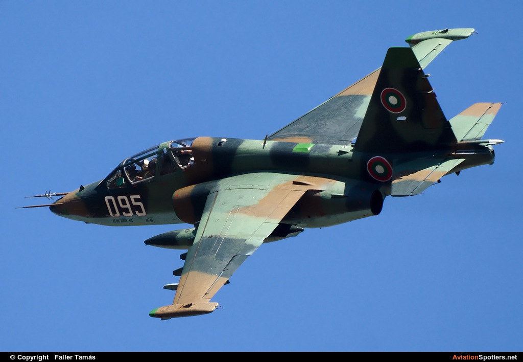 Bulgaria - Air Force  -  Su-25UB  (095) By Faller Tamás (fallto78)