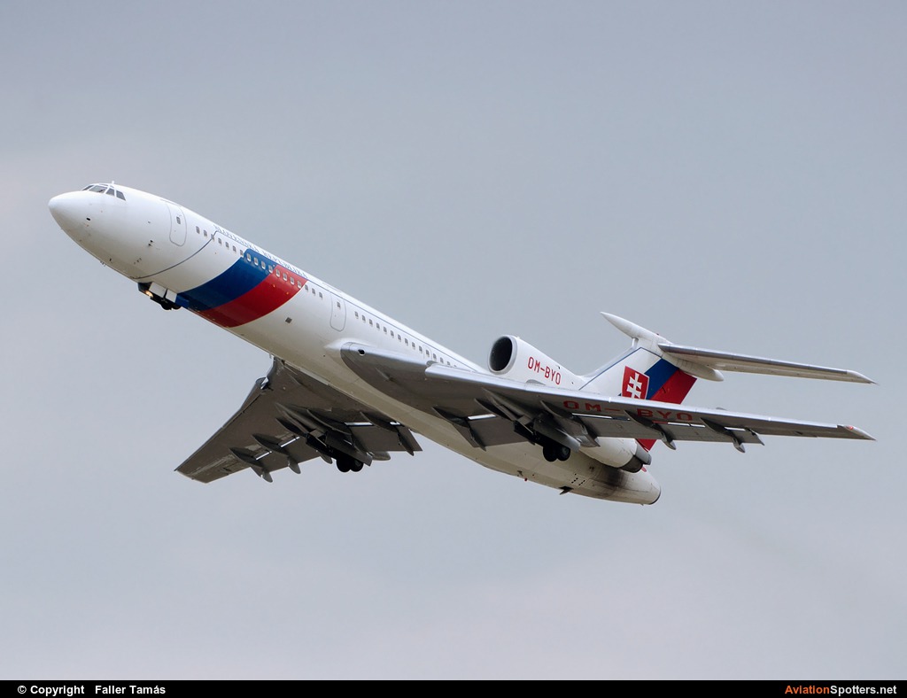 Slovakia - Air Force  -  Tu-154M  (OM-BYO) By Faller Tamás (fallto78)
