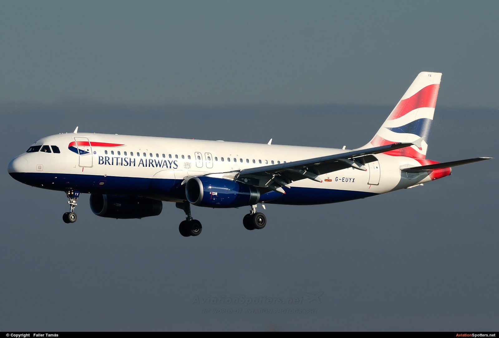 British Airways  -  A320-232  (G-EUYX) By Faller Tamás (fallto78)