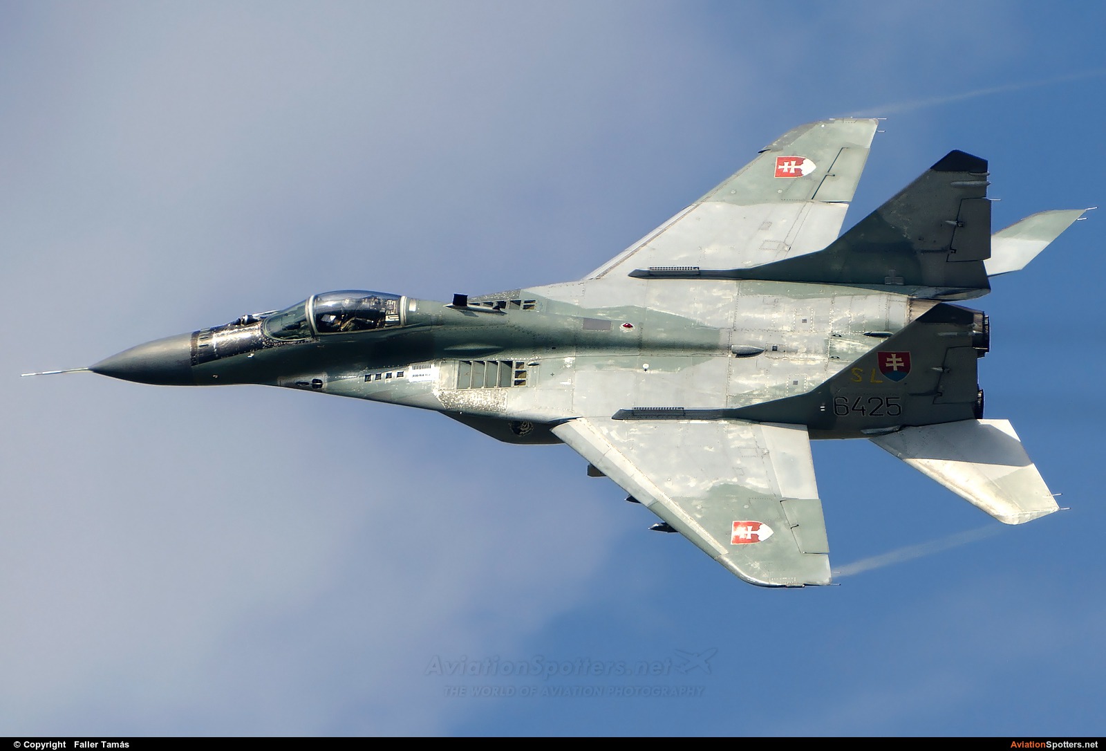 Slovakia - Air Force  -  MiG-29AS  (6425) By Faller Tamás (fallto78)