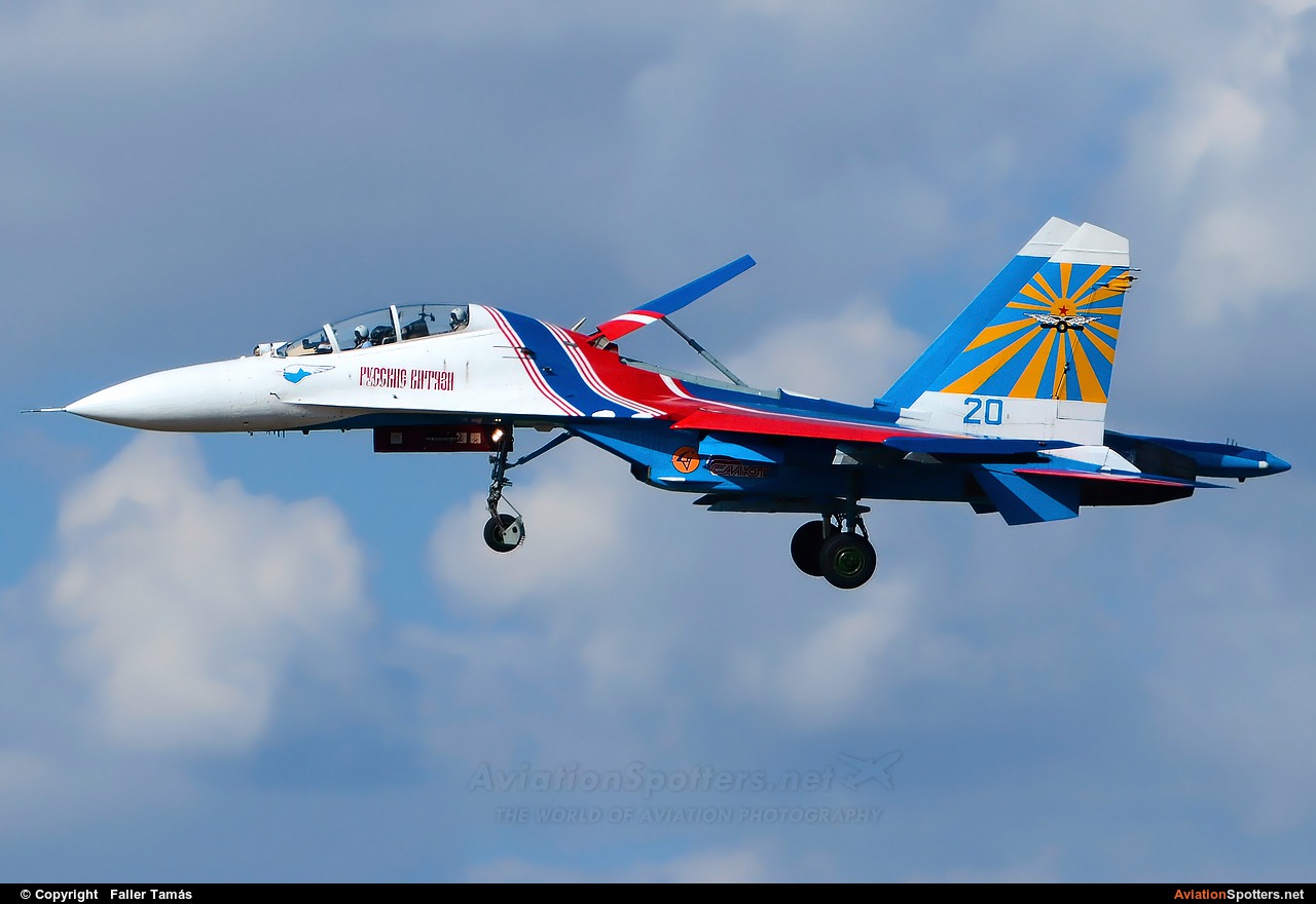 Russia - Air Force : Russian Knights  -  Su-27UB  (20) By Faller Tamás (fallto78)