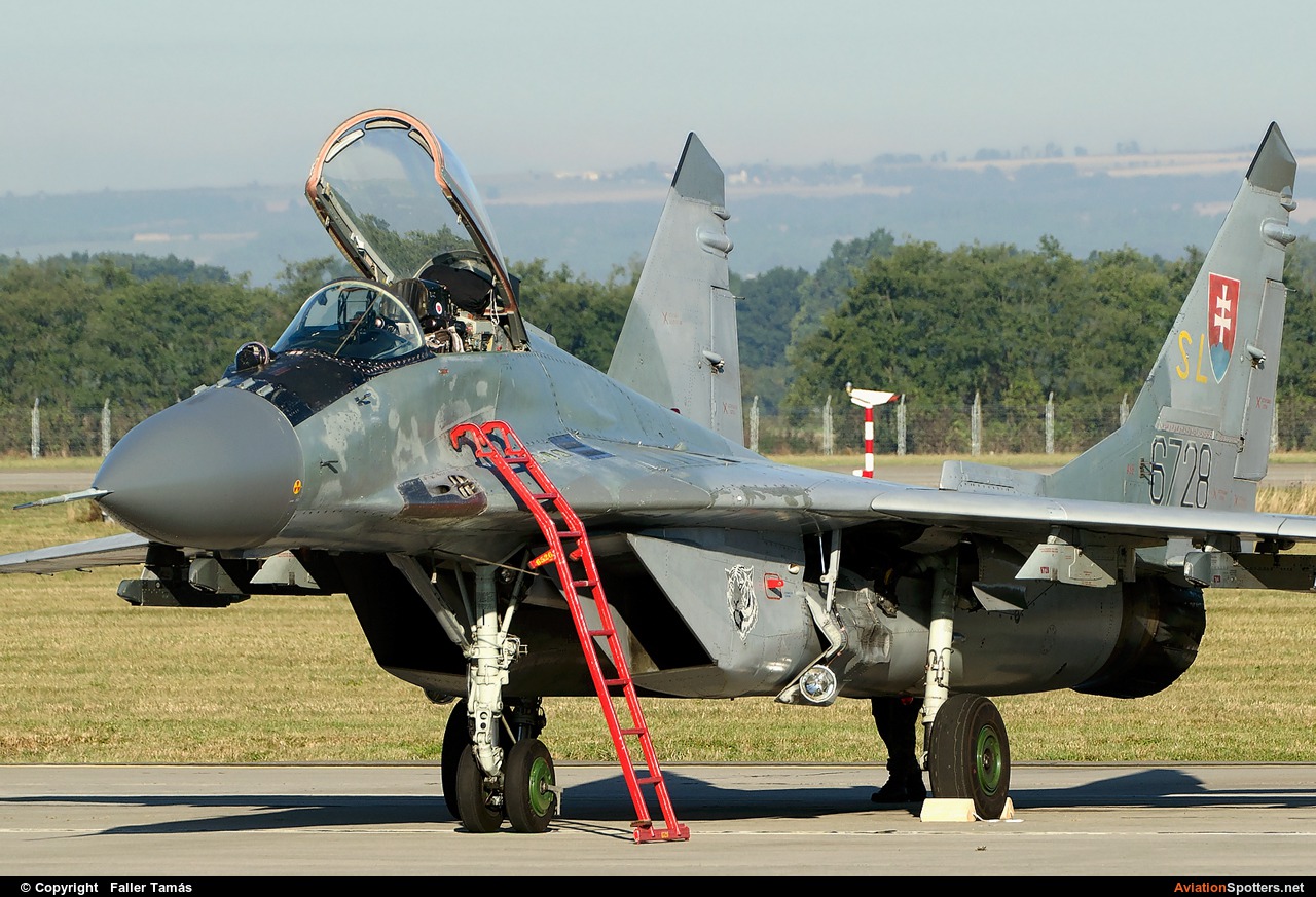 Slovakia - Air Force  -  MiG-29AS  (6728) By Faller Tamás (fallto78)