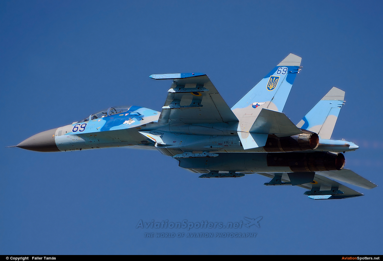 Ukraine - Air Force  -  Su-27UB  (69) By Faller Tamás (fallto78)