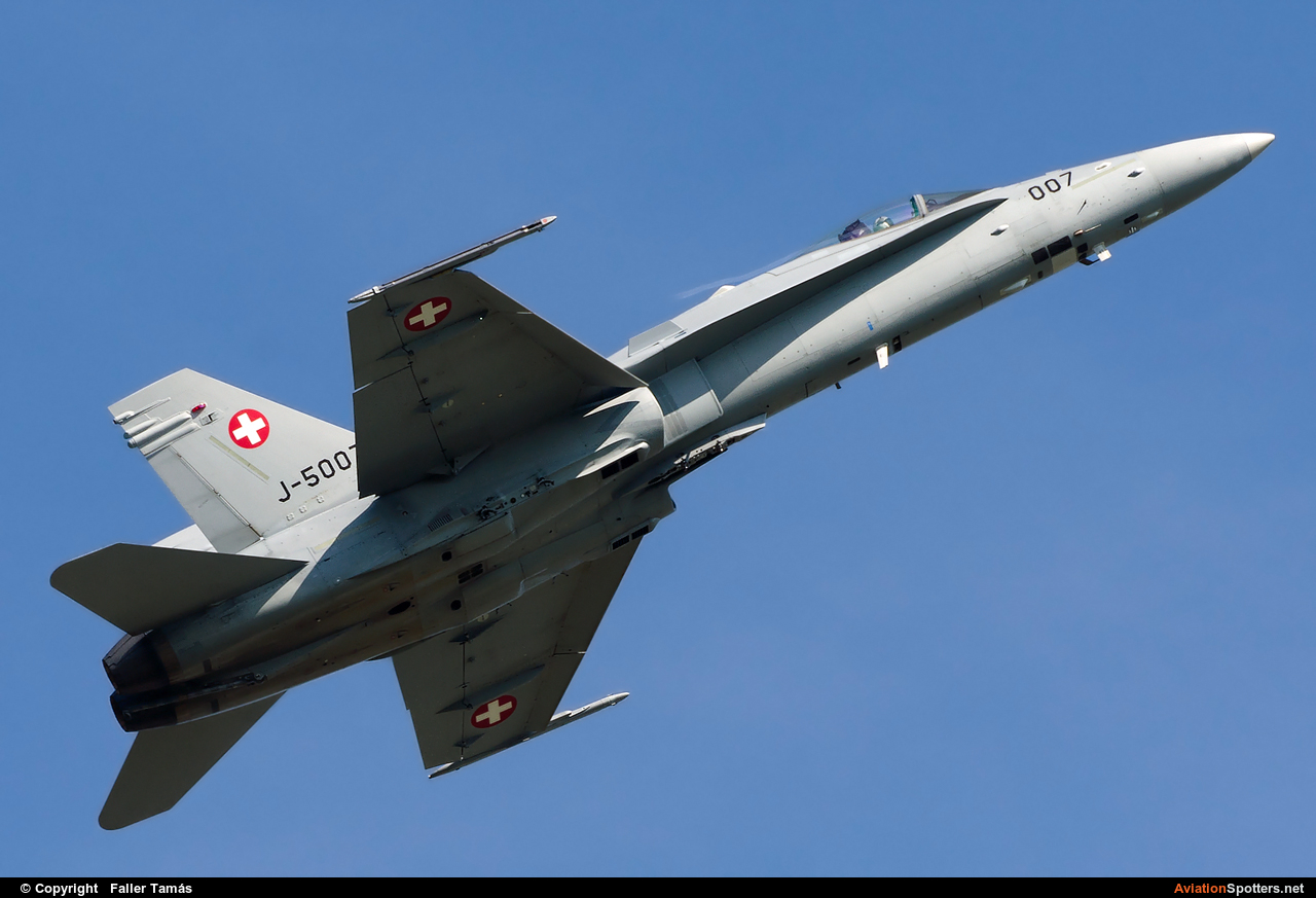 Switzerland - Air Force  -  F/A-18C Hornet  (J-5007) By Faller Tamás (fallto78)