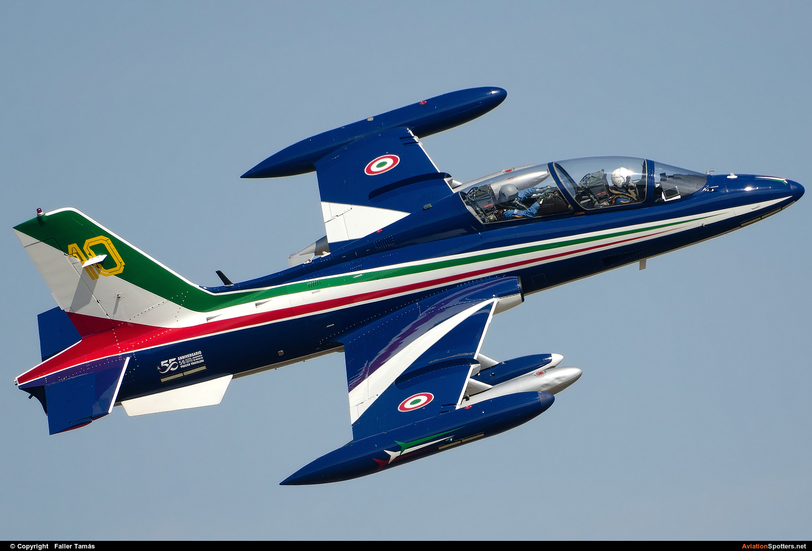 Italy - Air Force : Frecce Tricolori  -  MB-339-A-PAN  (MM54500) By Faller Tamás (fallto78)