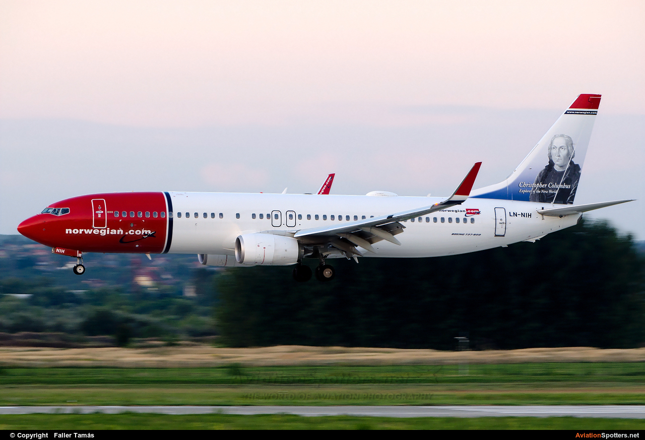 Norwegian Air Shuttle  -  737-800  (LN-NIH) By Faller Tamás (fallto78)