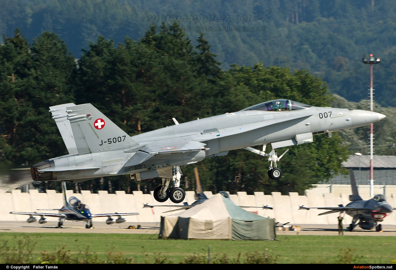 Switzerland - Air Force  -  F/A-18C Hornet  (J-5007) By Faller Tamás (fallto78)