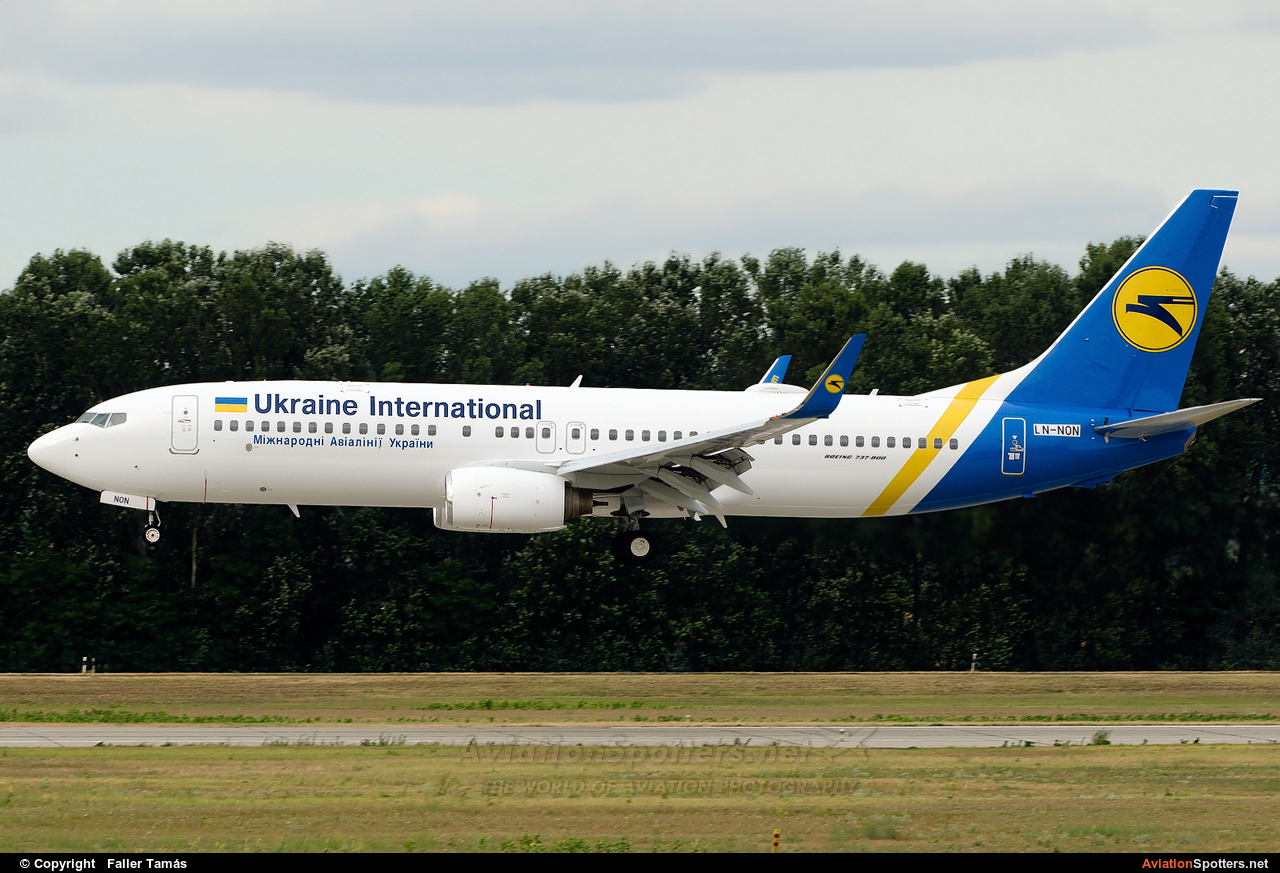 Ukraine International Airlines  -  737-800  (LN-NON) By Faller Tamás (fallto78)