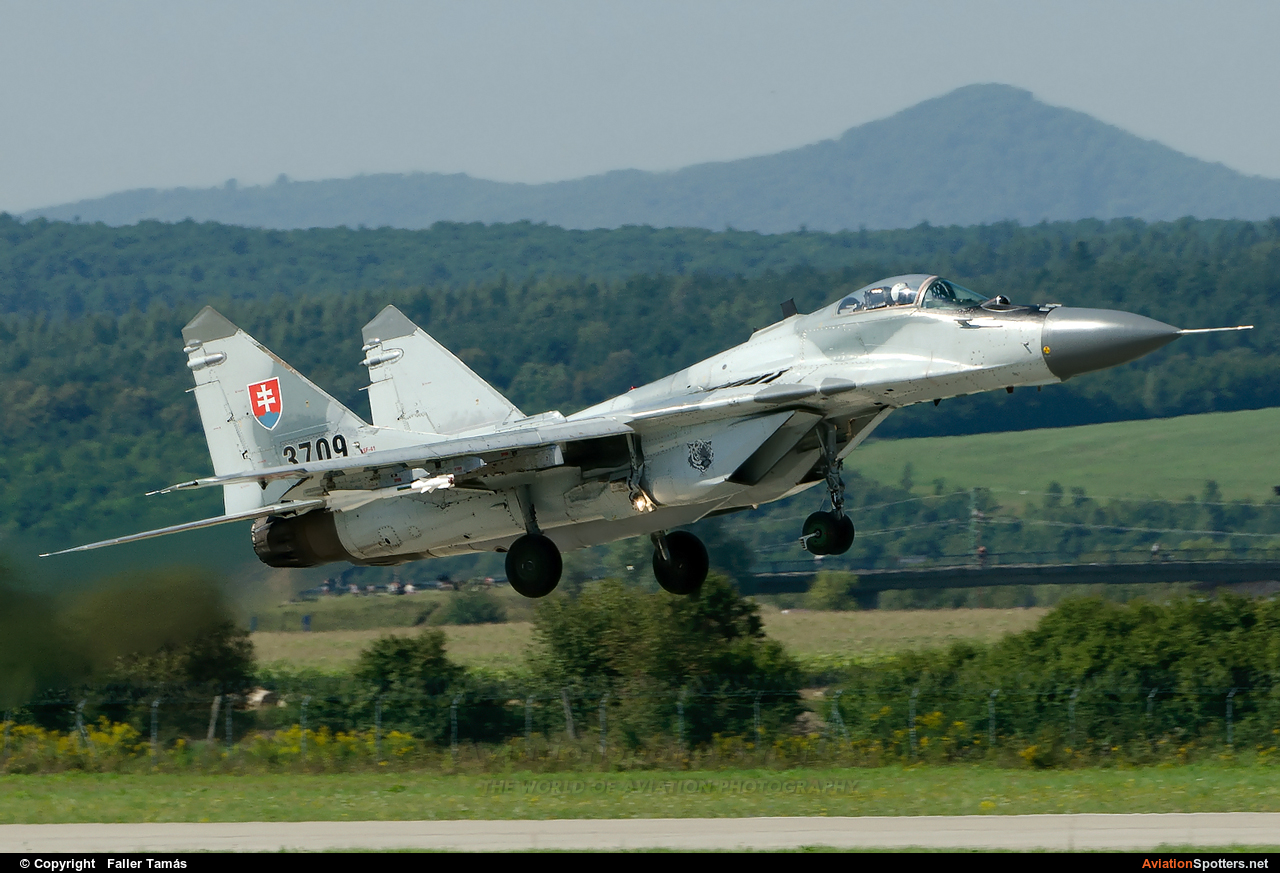 Slovakia - Air Force  -  MiG-29AS  (3709) By Faller Tamás (fallto78)