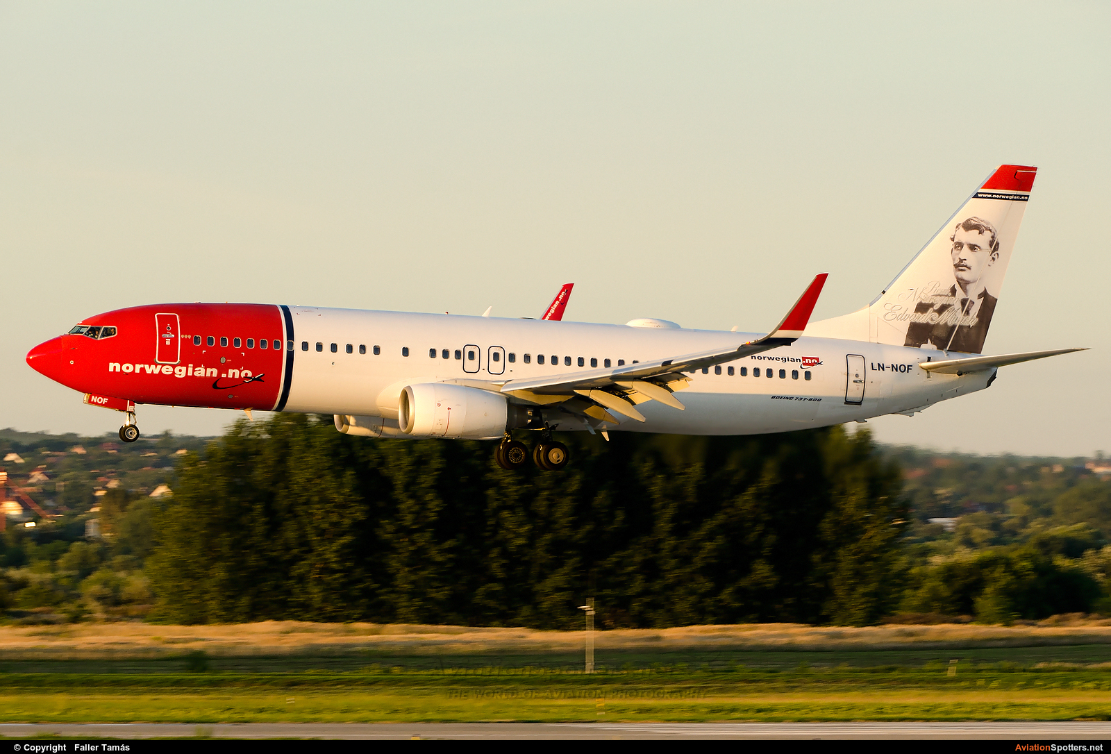Norwegian Air Shuttle  -  737-800  (LN-NOF) By Faller Tamás (fallto78)