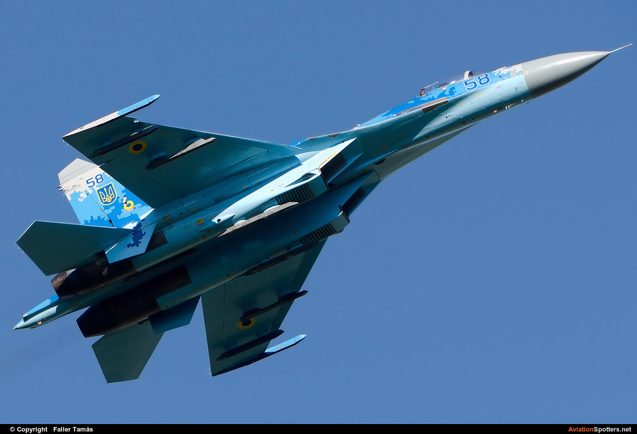 Ukraine - Air Force  -  Su-27P  (58) By Faller Tamás (fallto78)