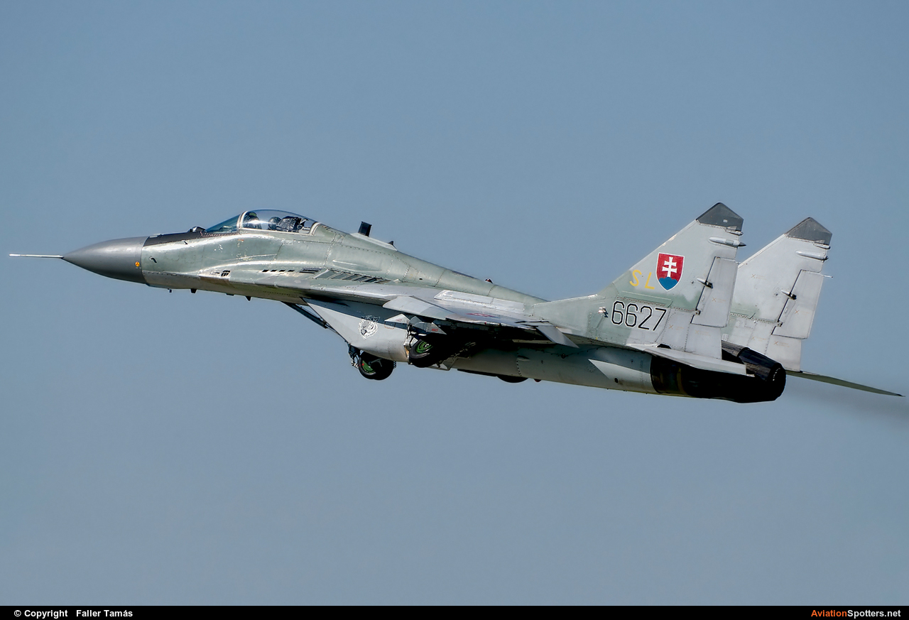 Slovakia - Air Force  -  MiG-29AS  (6627) By Faller Tamás (fallto78)