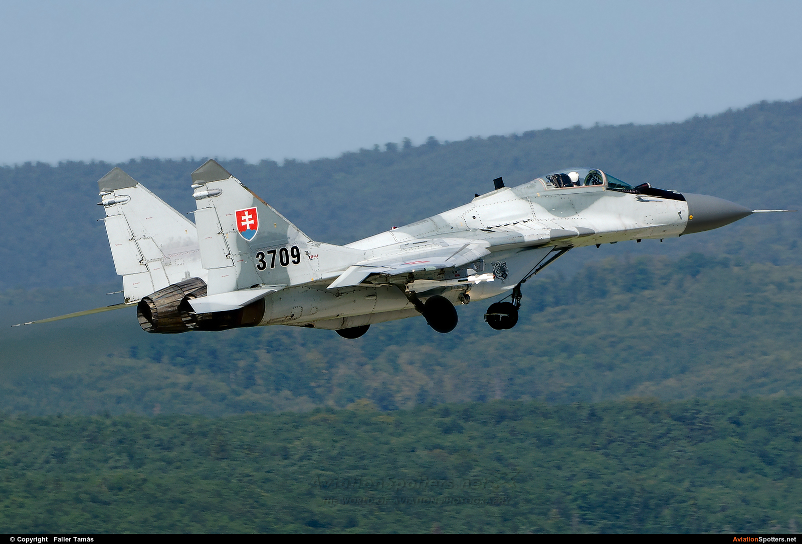 Slovakia - Air Force  -  MiG-29AS  (3709) By Faller Tamás (fallto78)