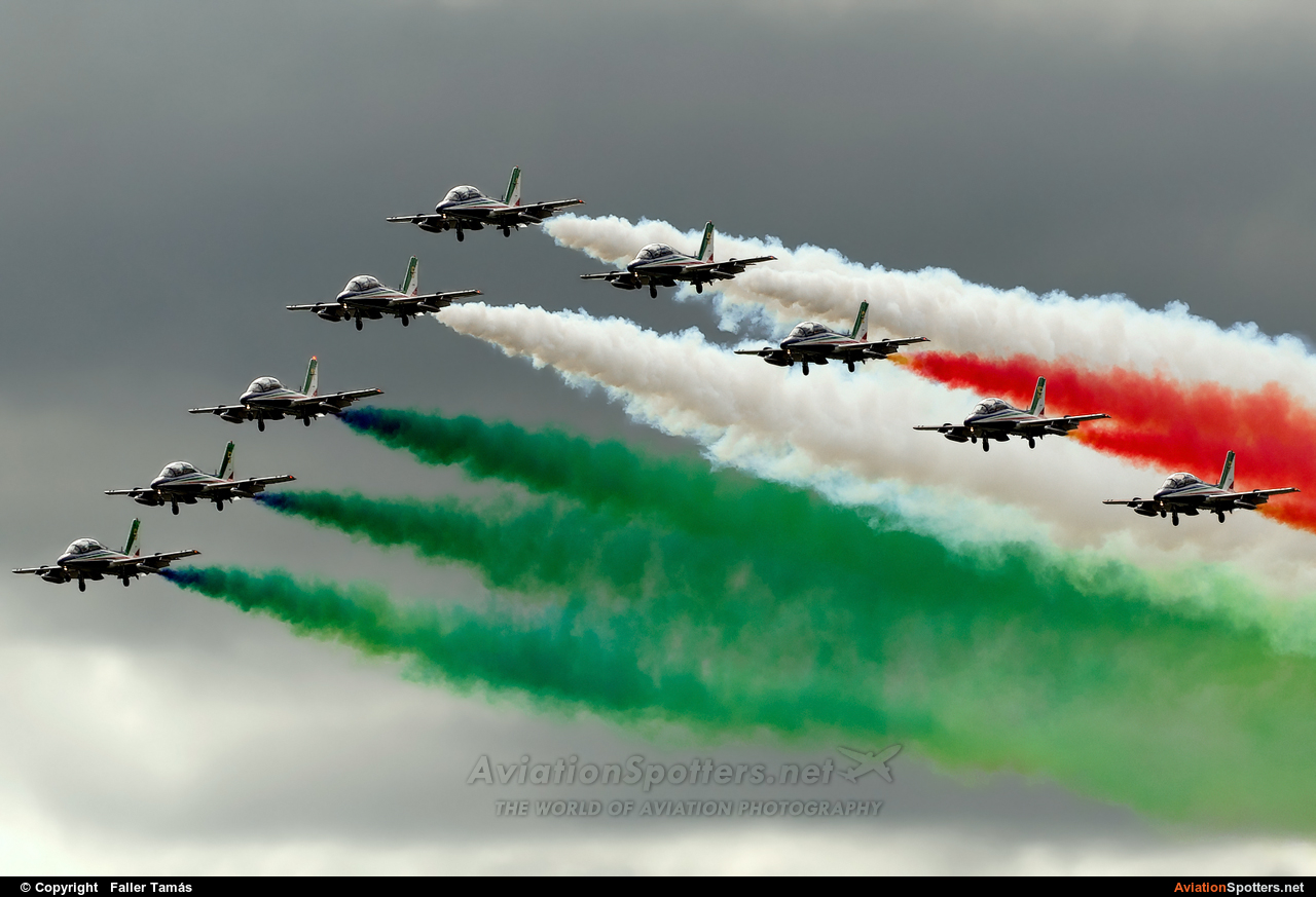 Italy - Air Force : Frecce Tricolori  -  MB-339-A-PAN  (MM54538) By Faller Tamás (fallto78)