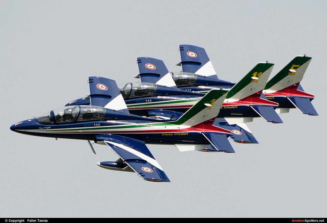 Italy - Air Force : Frecce Tricolori  -  MB-339-A-PAN  (MM54515) By Faller Tamás (fallto78)