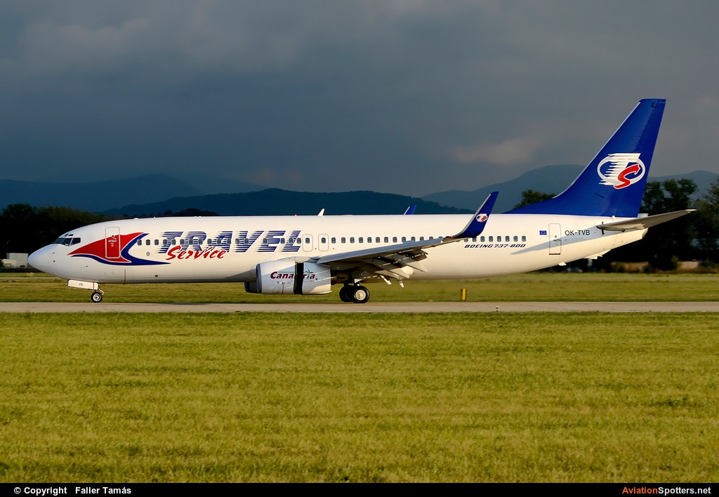 Travel Service  -  737-800  (OK-TVB) By Faller Tamás (fallto78)