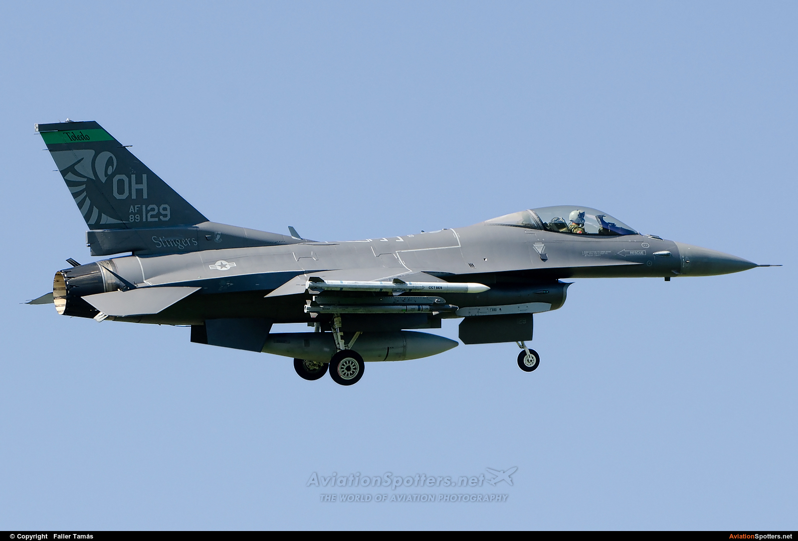 USA - Air Force  -  F-16C Fighting Falcon  (89-2129) By Faller Tamás (fallto78)