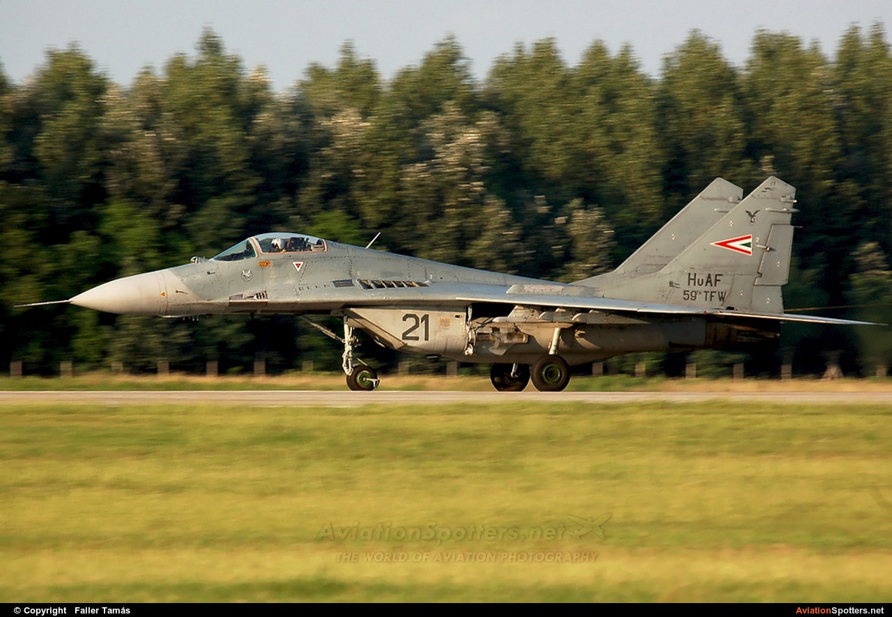 Hungary - Air Force  -  MiG-29B  (21) By Faller Tamás (fallto78)