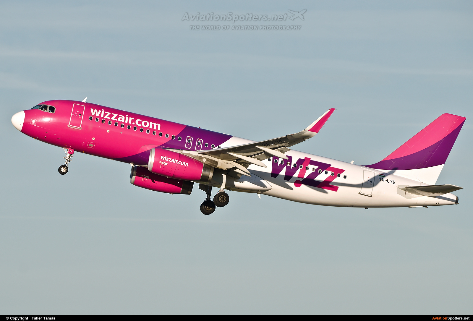 Wizz Air  -  A320-232  (HA-LYE) By Faller Tamás (fallto78)