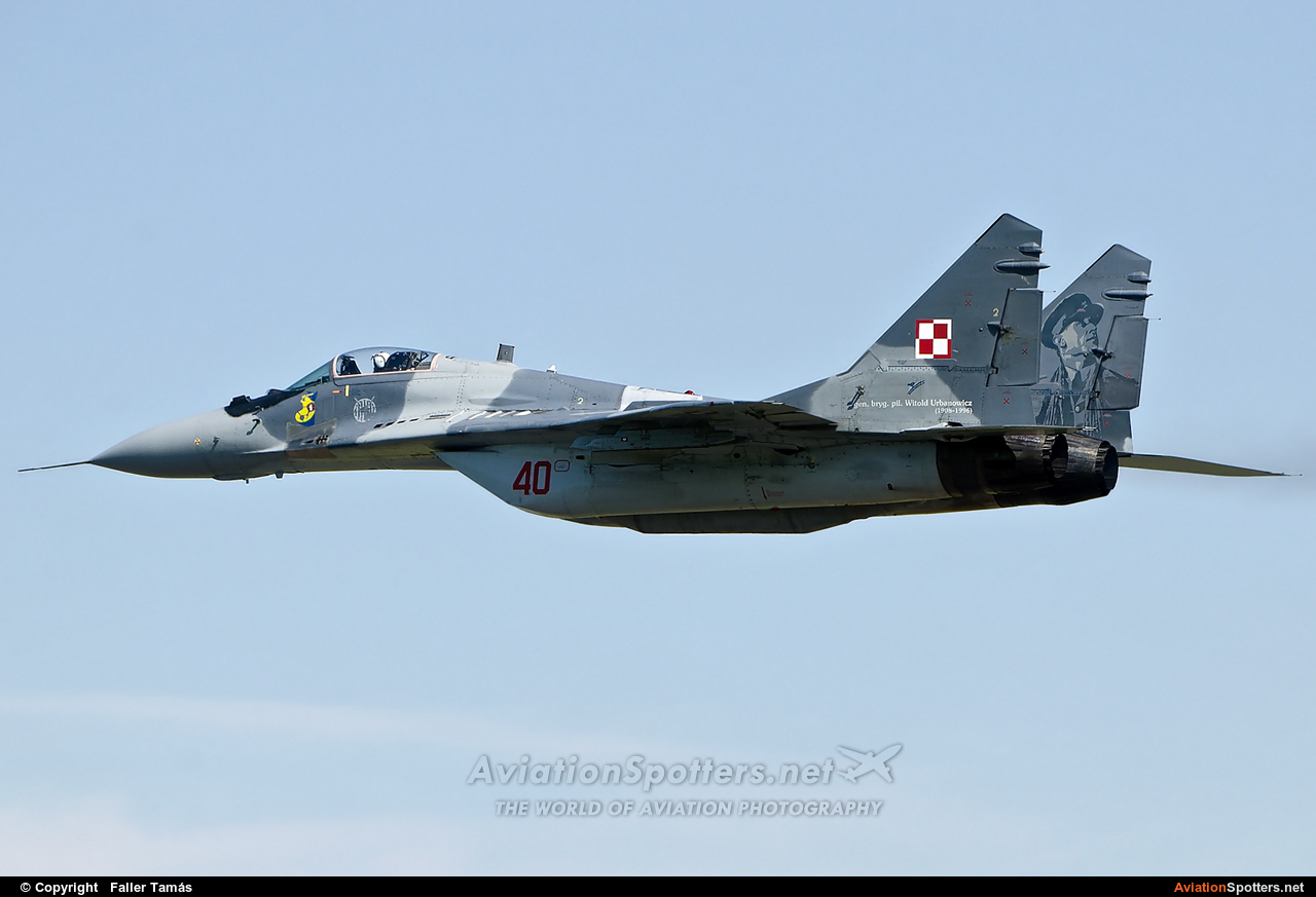 Poland - Air Force  -  MiG-29  (40) By Faller Tamás (fallto78)