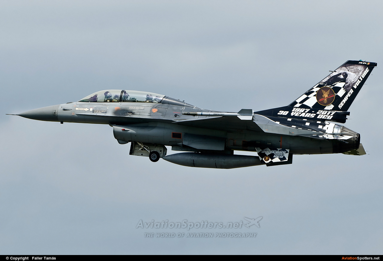 Belgium - Air Force  -  F-16BM Fighting Falcon  (FB-24) By Faller Tamás (fallto78)