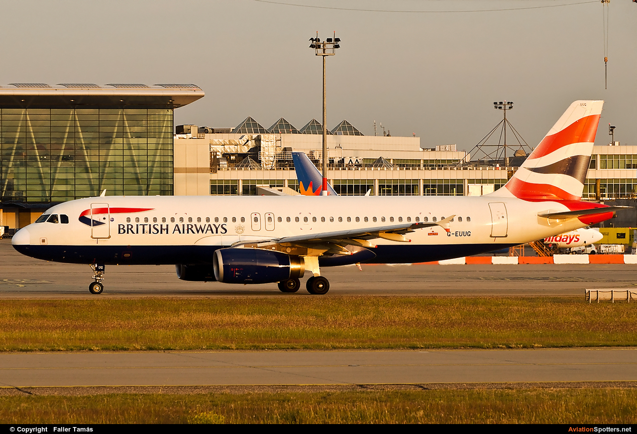 British Airways  -  A320  (G-EUUG) By Faller Tamás (fallto78)