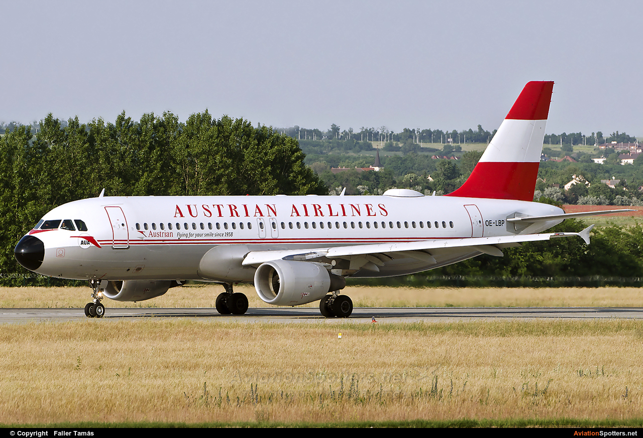 Austrian Airlines  -  A320-214  (OE-LBP) By Faller Tamás (fallto78)