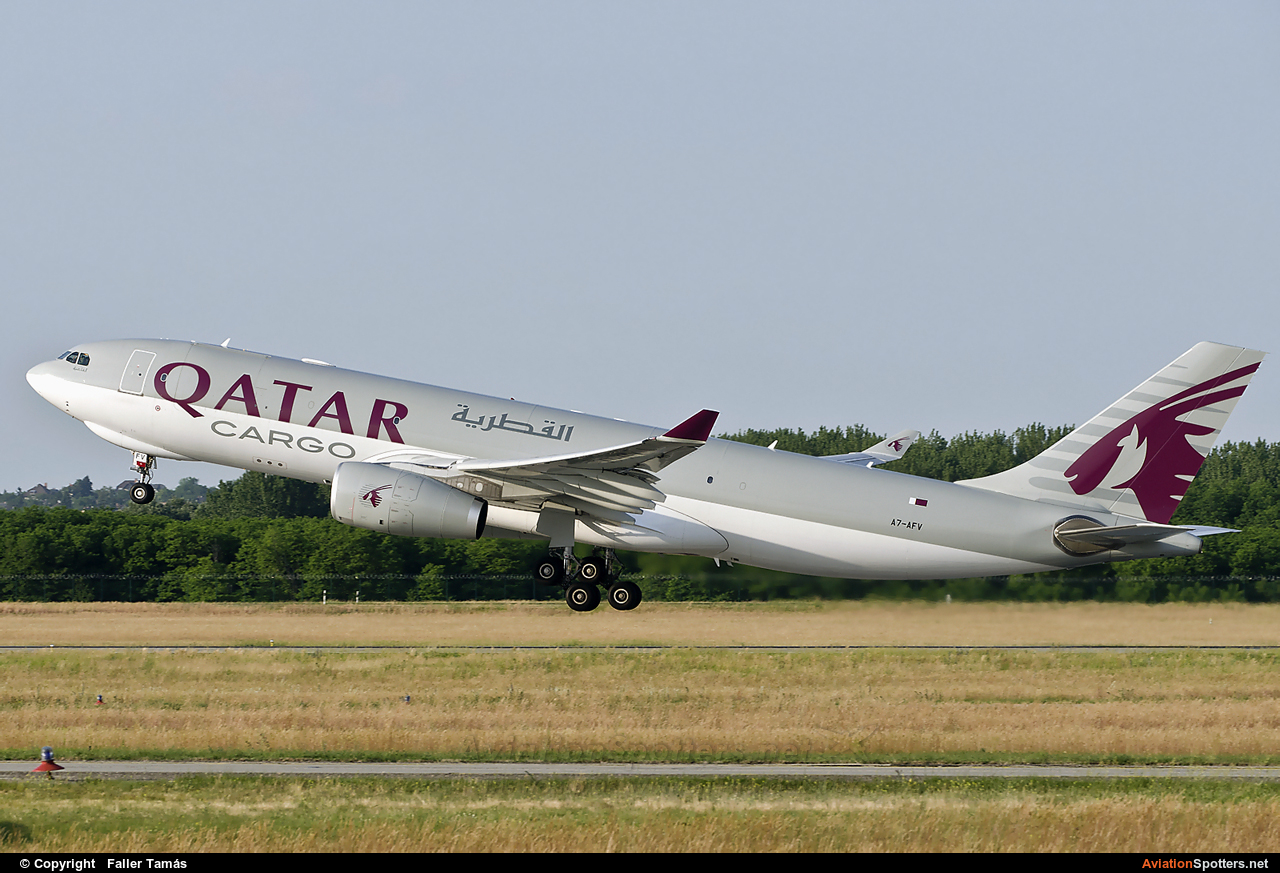 Qatar Airways Cargo  -  A330-243  (A7-AFV) By Faller Tamás (fallto78)