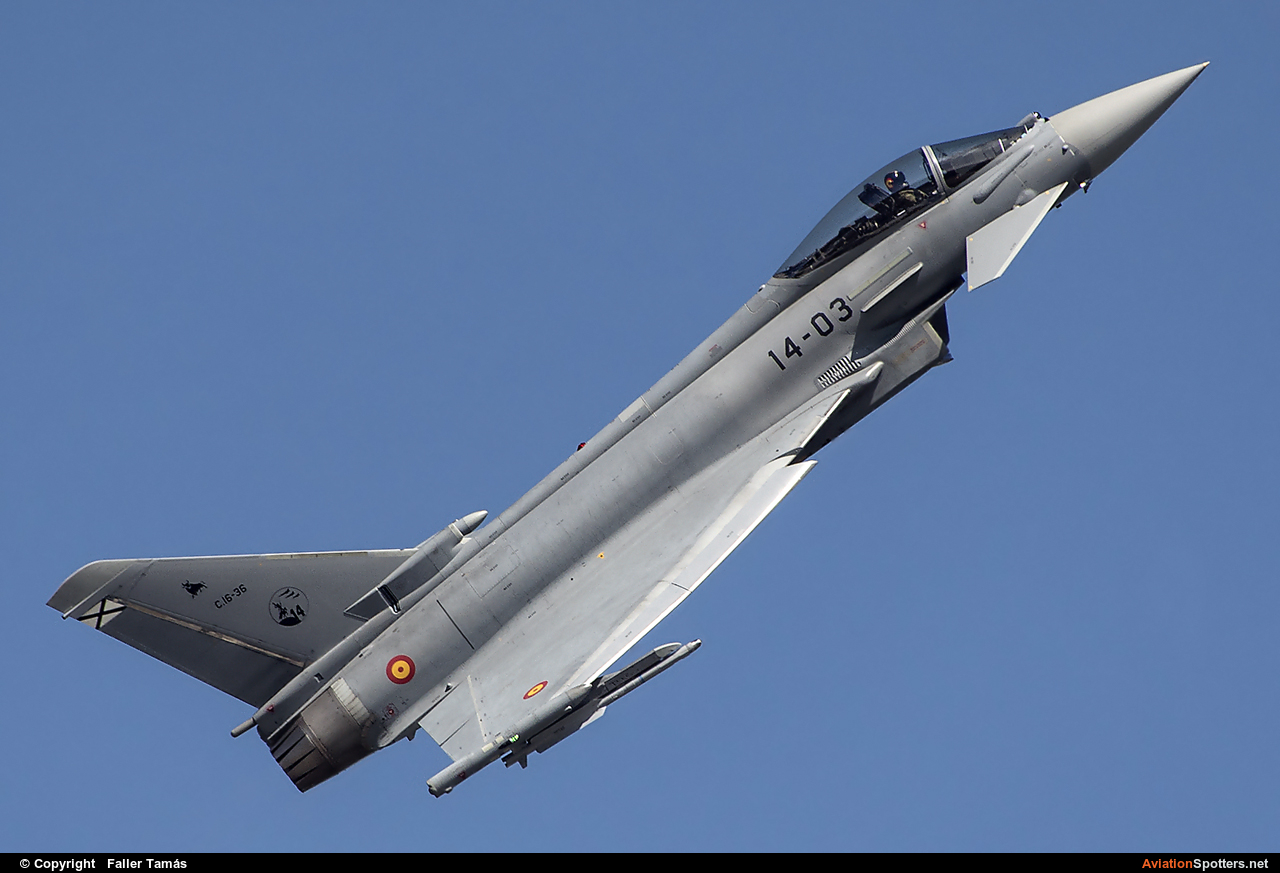 Spain - Air Force  -  EF-2000 Typhoon S  (C.16-36) By Faller Tamás (fallto78)