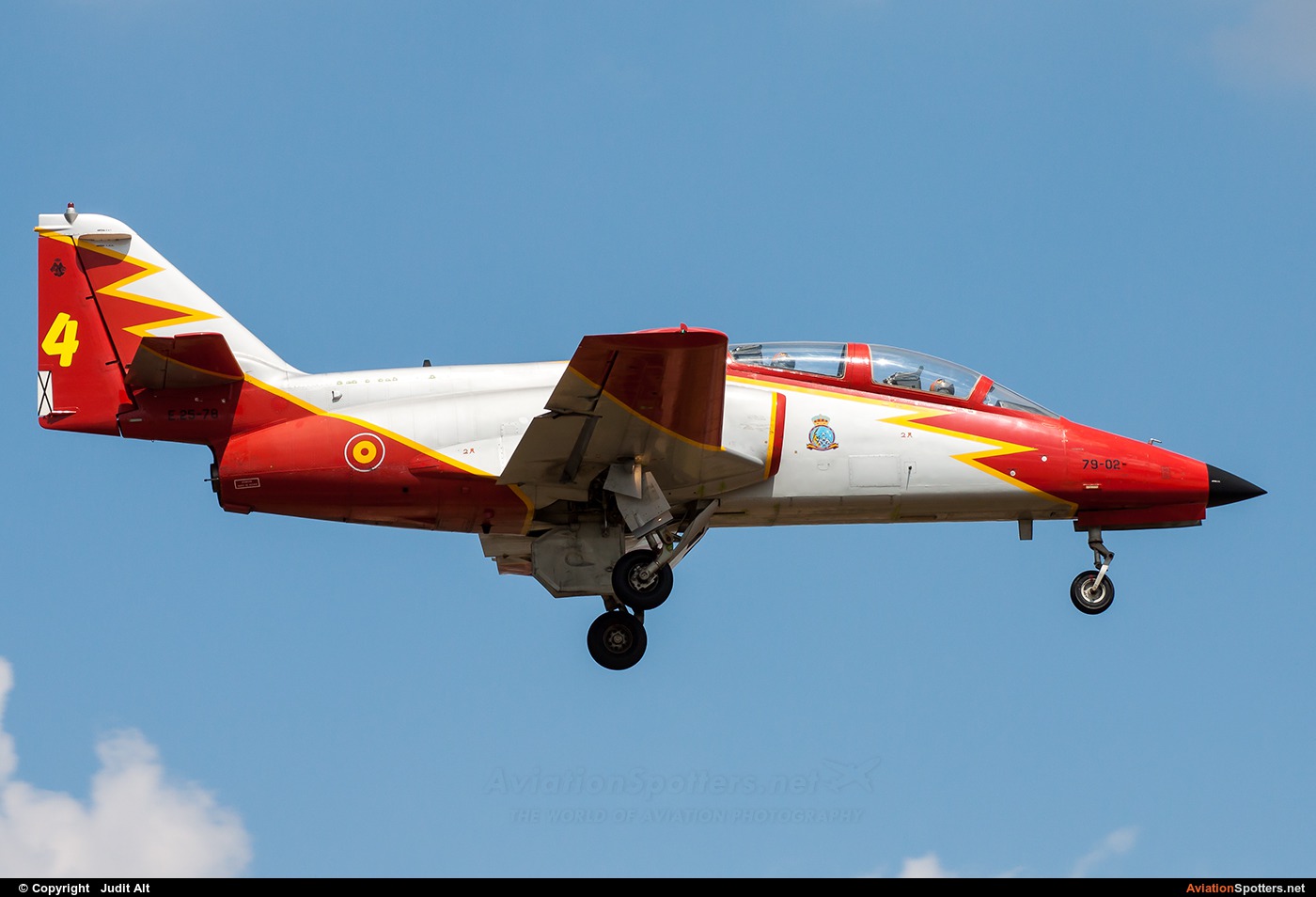 Spain - Air Force : Patrulla Aguila  -  C-101EB Aviojet  (E25-78) By Judit Alt (Judit)
