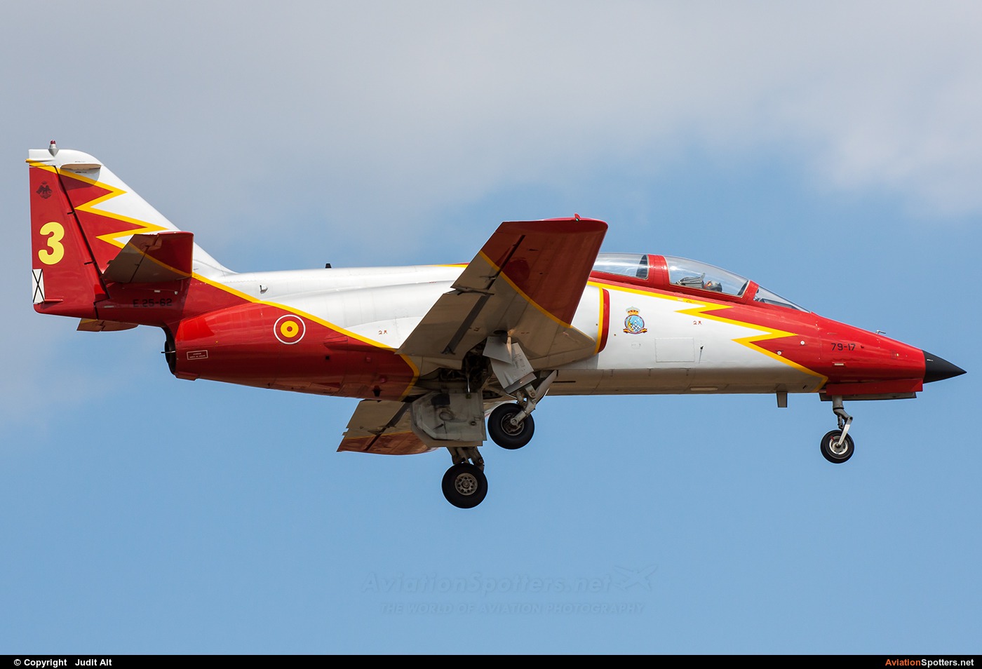 Spain - Air Force : Patrulla Aguila  -  C-101EB Aviojet  (E25-62) By Judit Alt (Judit)