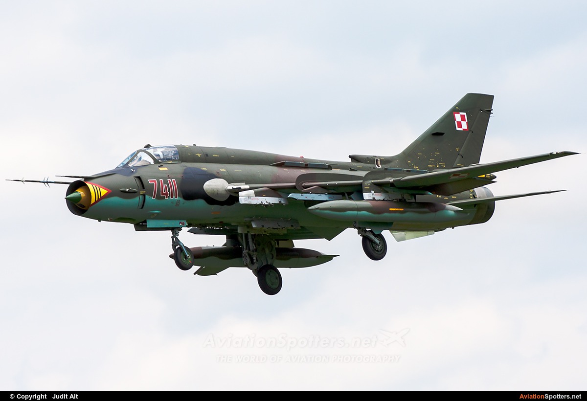 Poland - Air Force  -  Su-22M-4  (7411) By Judit Alt (Judit)
